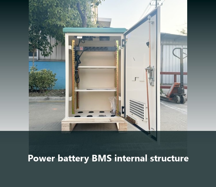 Power battery BMS internal structure