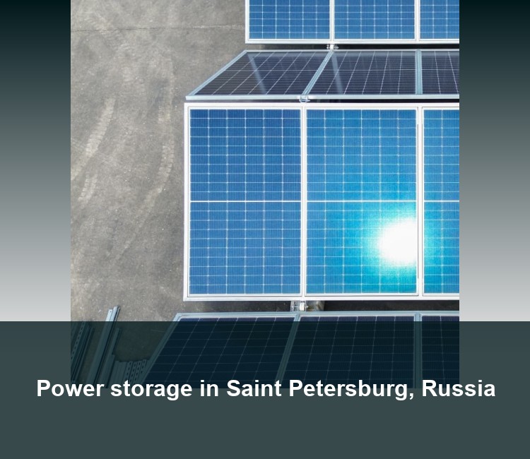 Power storage in Saint Petersburg, Russia