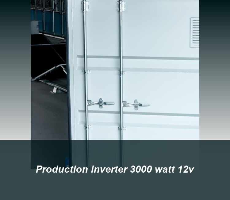 Production inverter 3000 watt 12v
