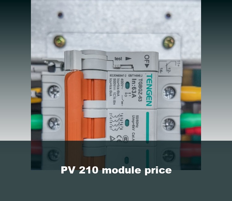 PV 210 module price