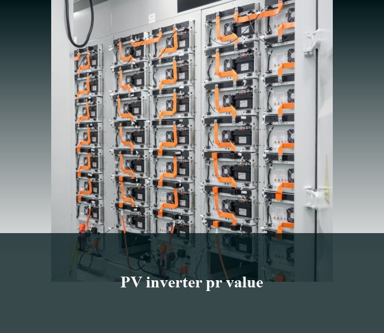 PV inverter pr value