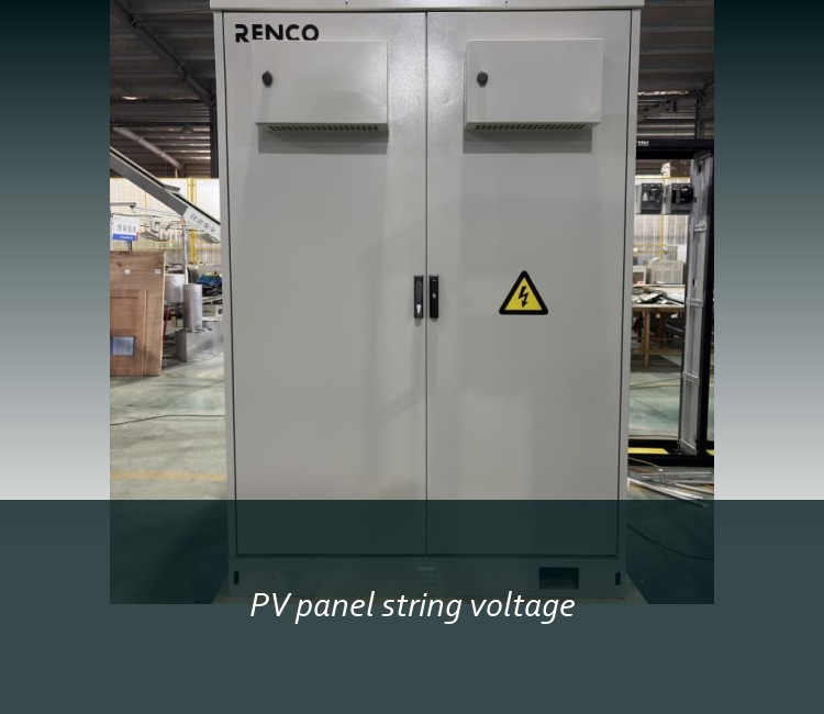 PV panel string voltage
