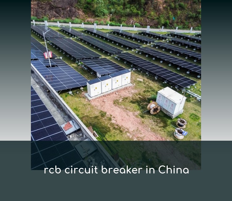 rcb circuit breaker in China