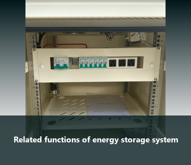 Related functions of energy storage system