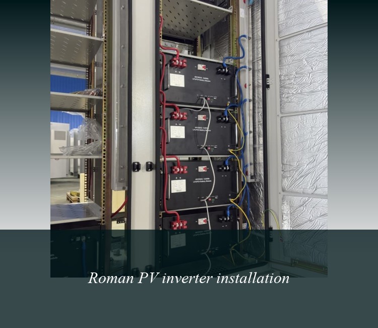 Roman PV inverter installation