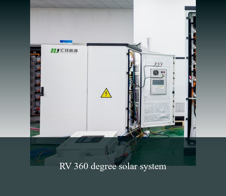 RV 360 degree solar system