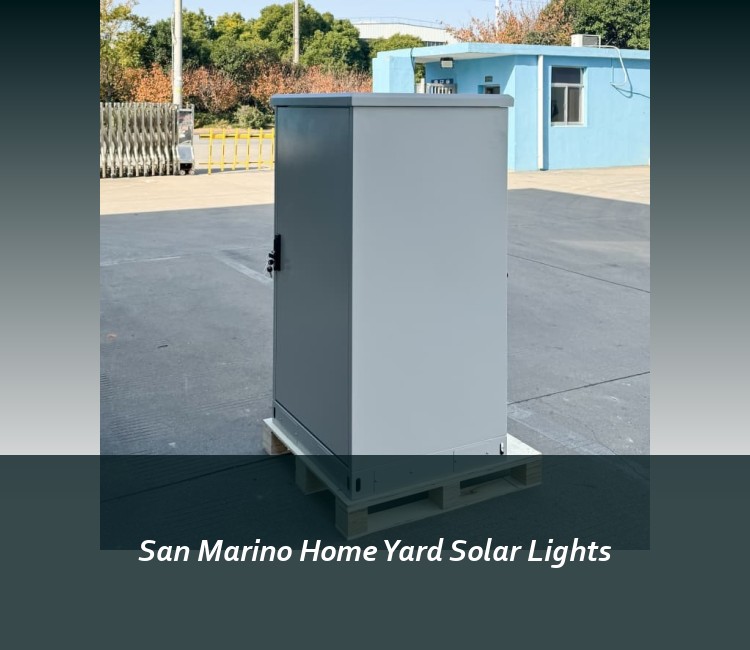 San Marino Home Yard Solar Lights