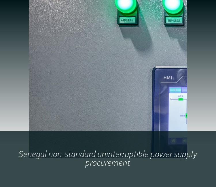 Senegal non-standard uninterruptible power supply procurement