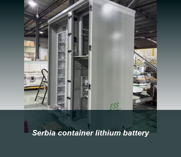 Serbia container lithium battery