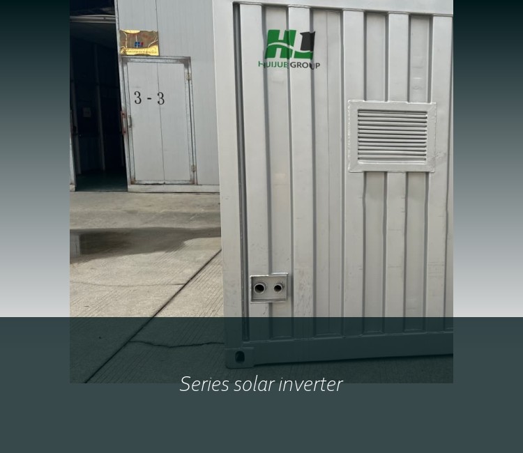 Series solar inverter