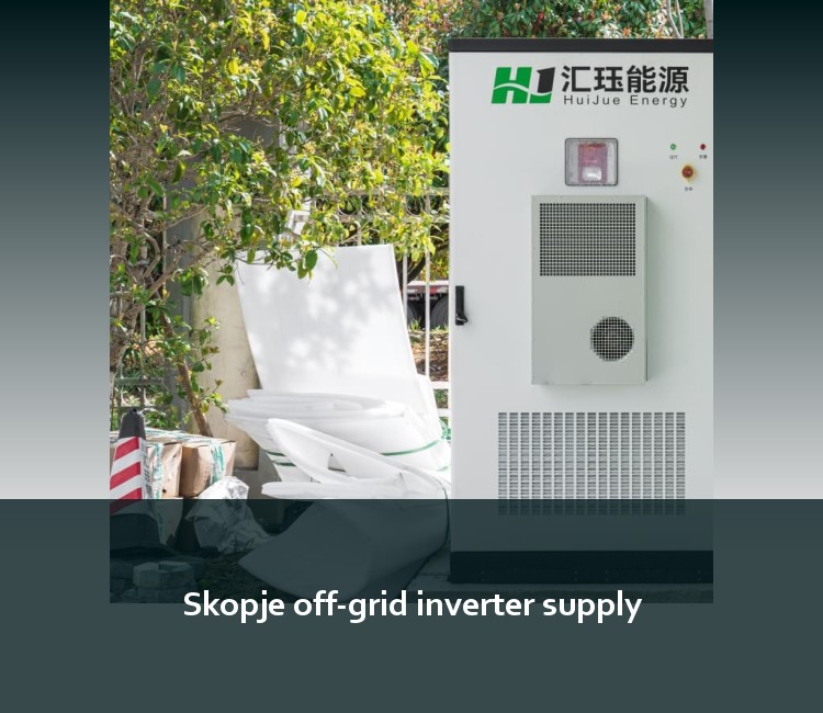 Skopje off-grid inverter supply