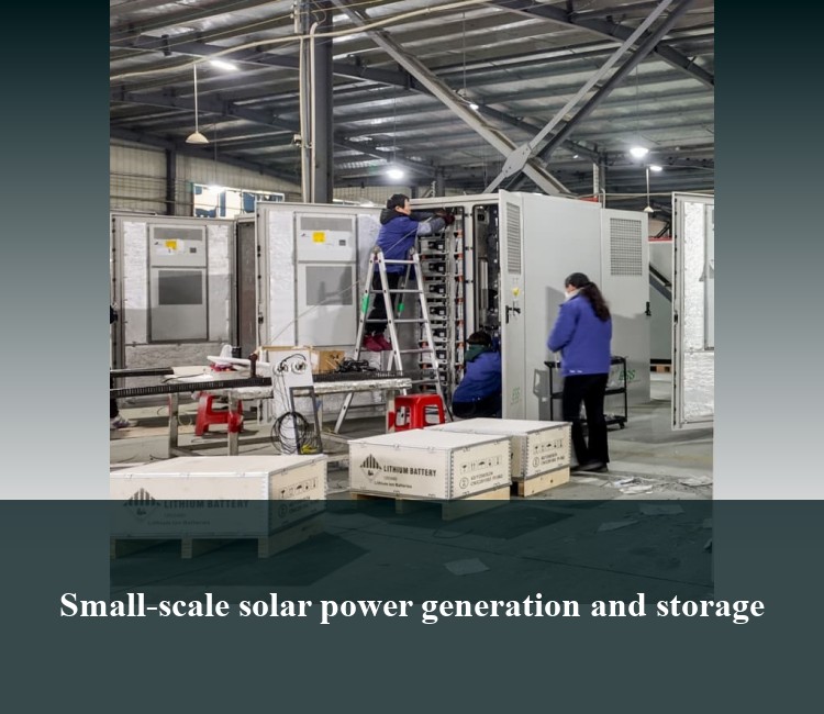 Small-scale solar power generation and storage