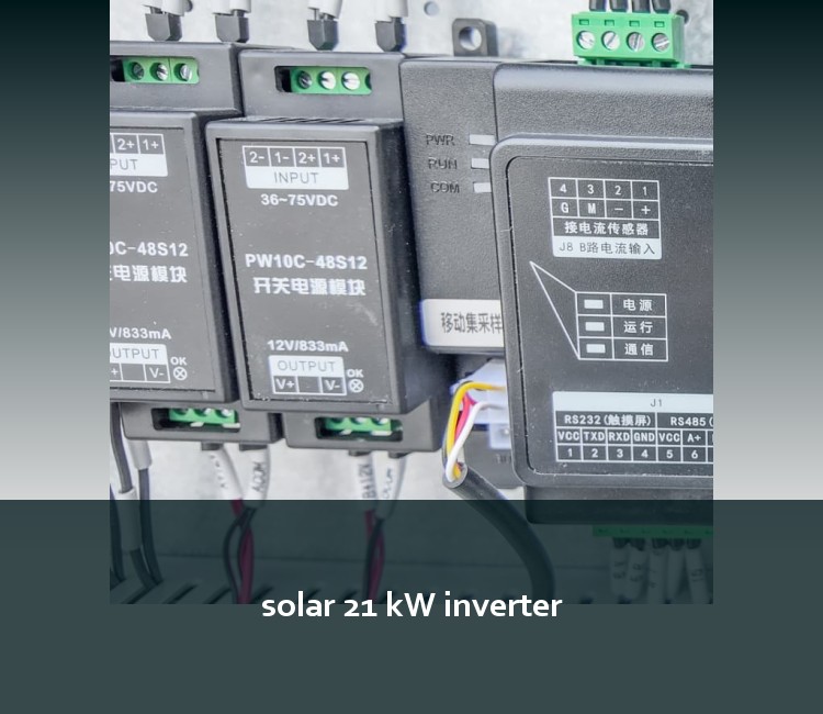solar 21 kW inverter