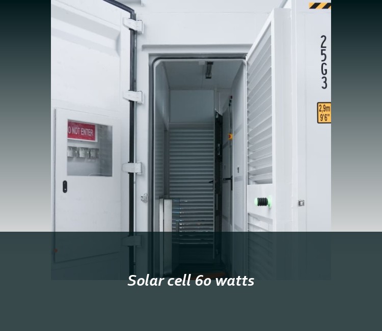 Solar cell 60 watts