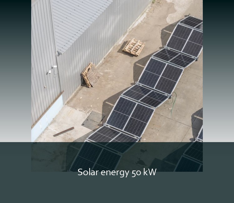 Solar energy 50 kW