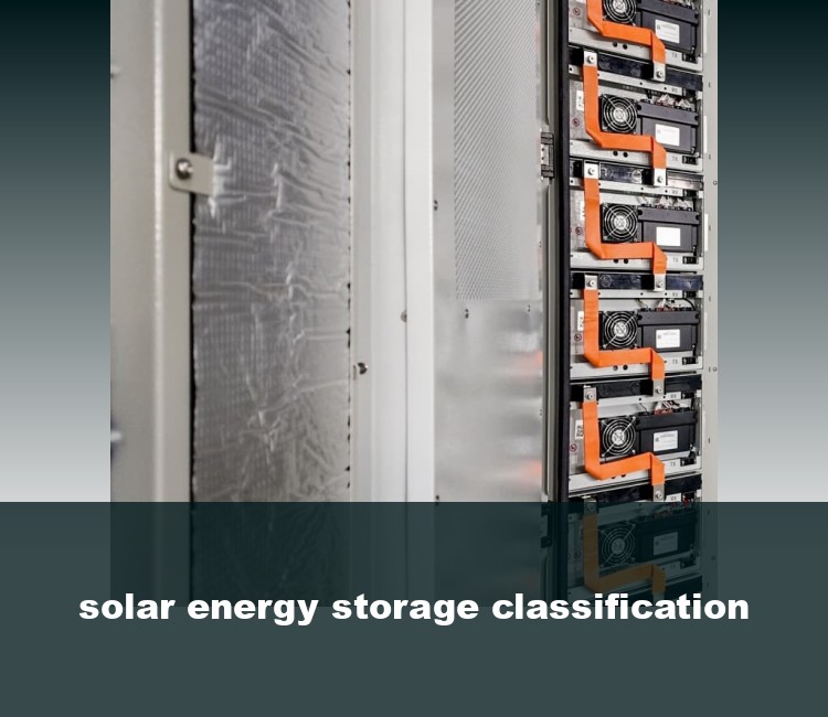 solar energy storage classification
