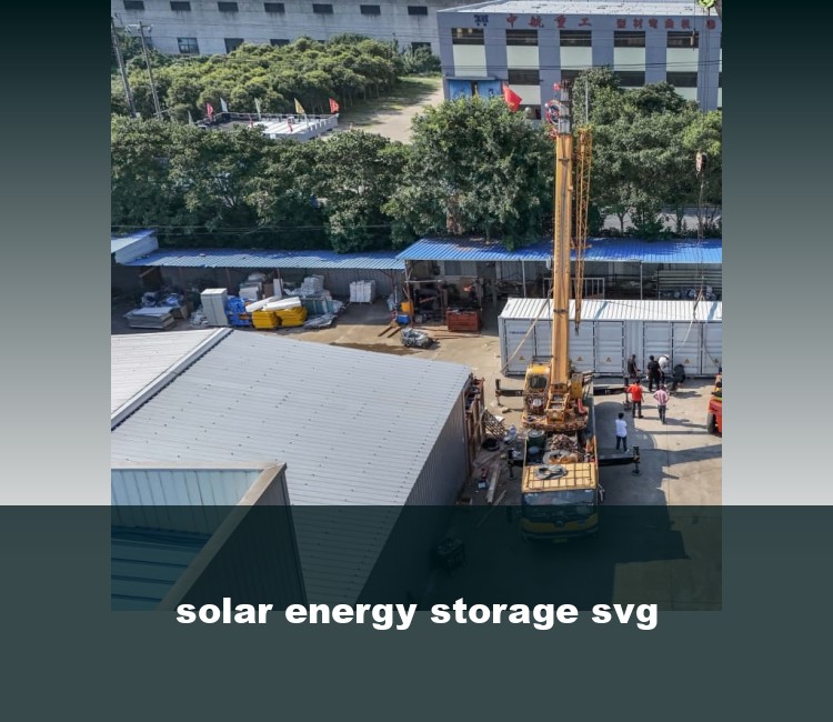solar energy storage svg