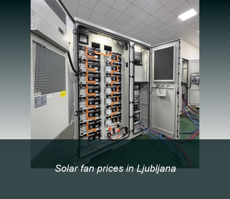 Solar fan prices in Ljubljana