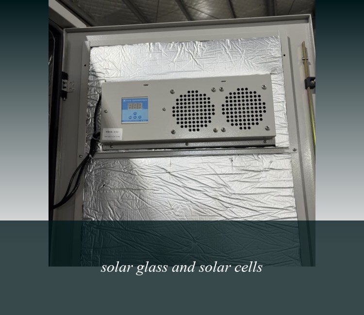 solar glass and solar cells