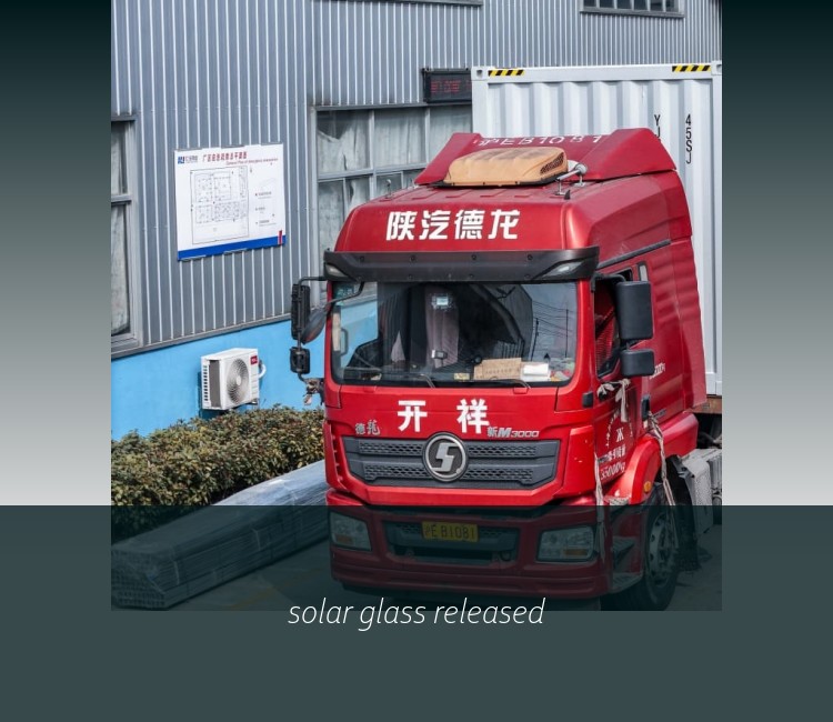 solar glass released