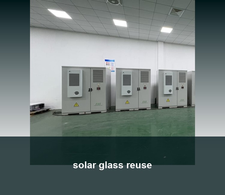 solar glass reuse