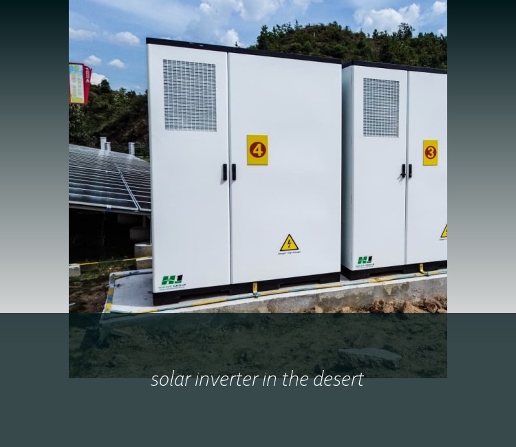 solar inverter in the desert