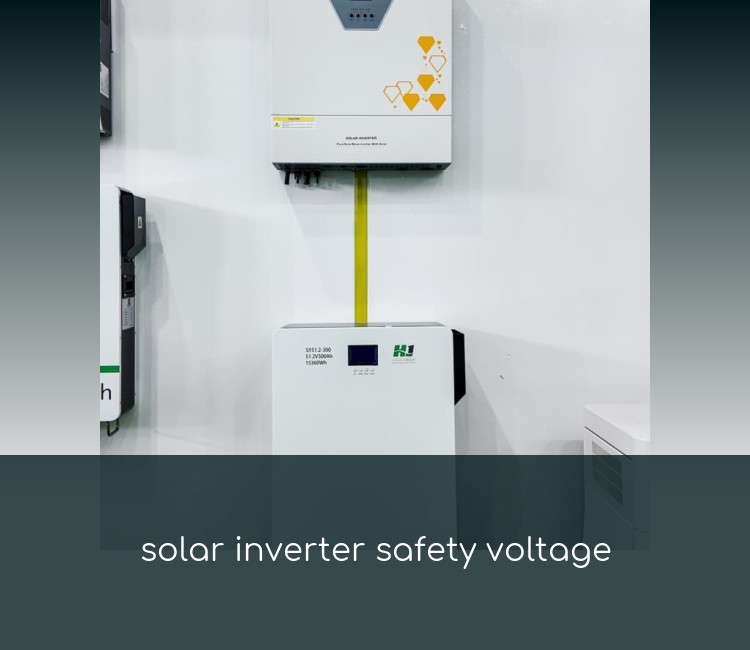 solar inverter safety voltage