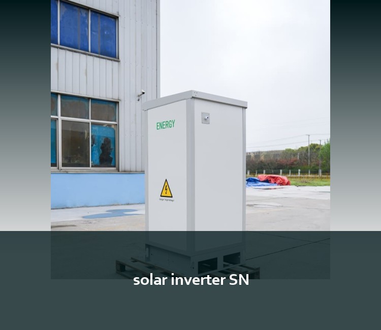 solar inverter SN