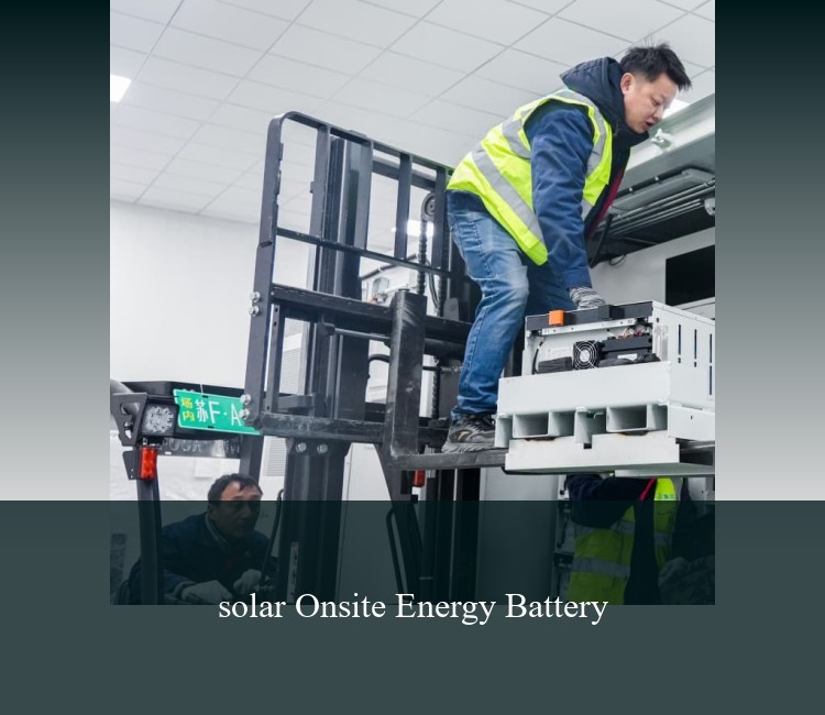 solar Onsite Energy Battery