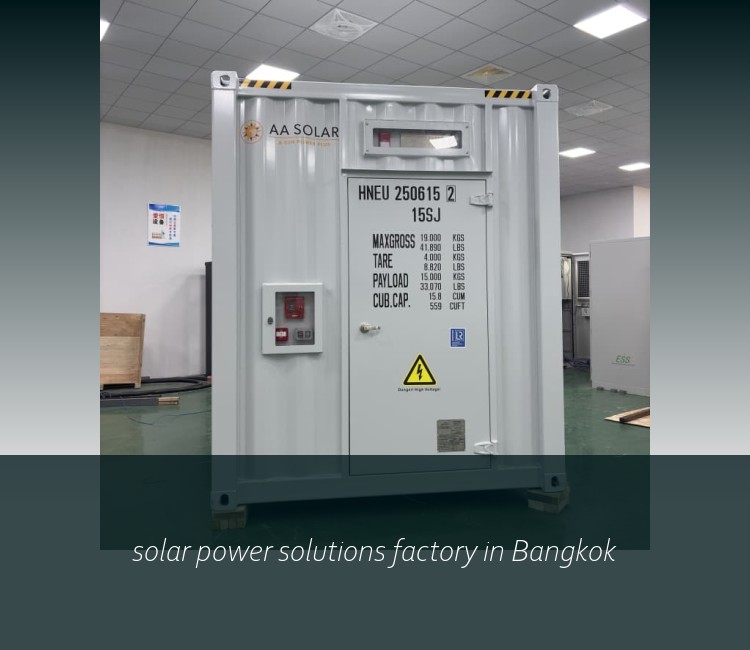 solar power solutions factory in Bangkok