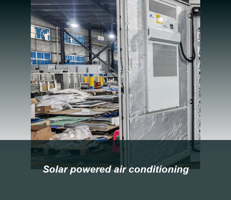 Solar powered air conditioning