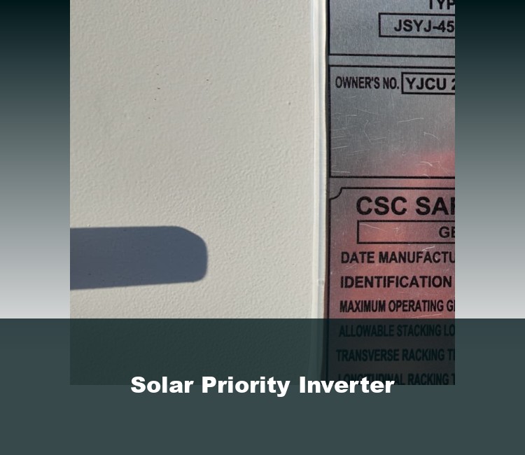 Solar Priority Inverter