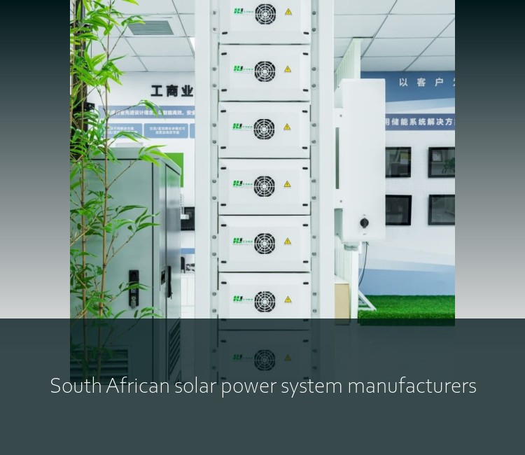 South African solar power system manufacturers