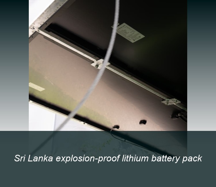 Sri Lanka explosion-proof lithium battery pack