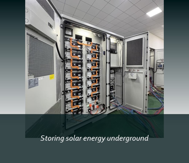 Storing solar energy underground