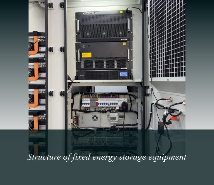 Structure of fixed energy storage equipment