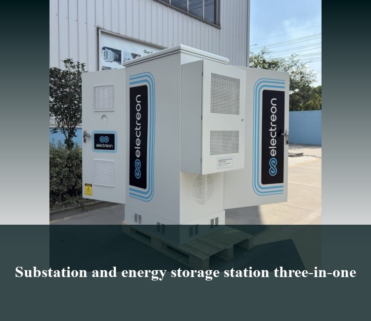 Substation and energy storage station three-in-one