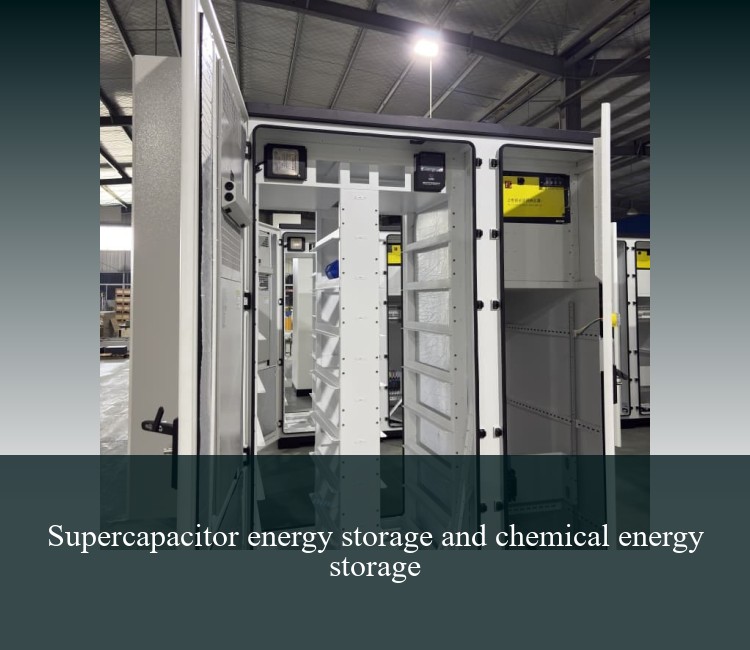 Supercapacitor energy storage and chemical energy storage