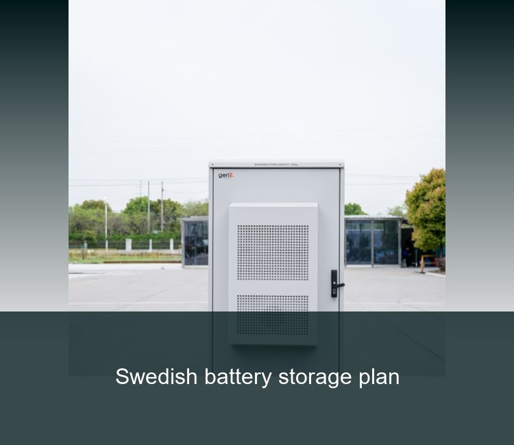 Swedish battery storage plan