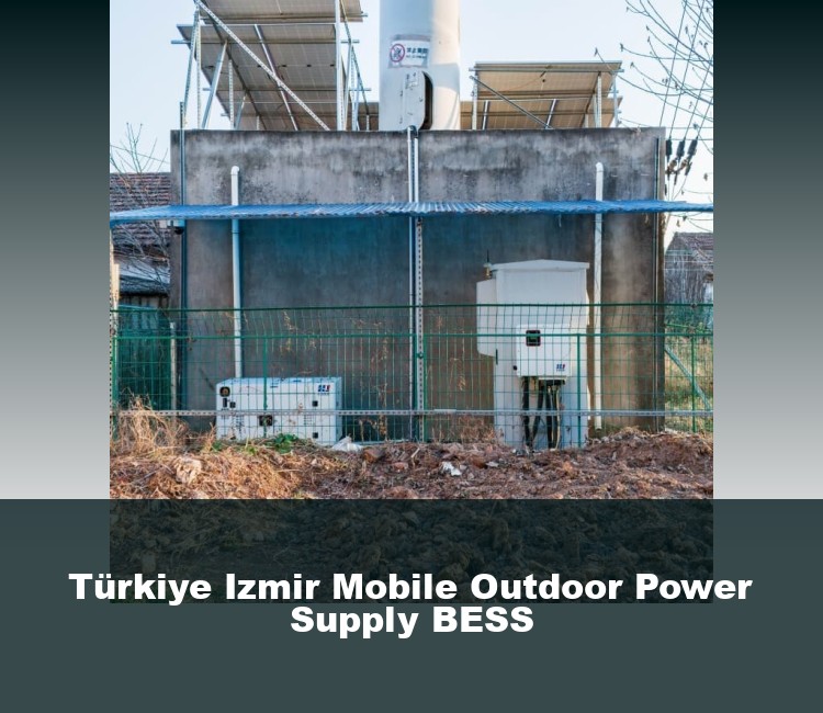 Türkiye Izmir Mobile Outdoor Power Supply BESS