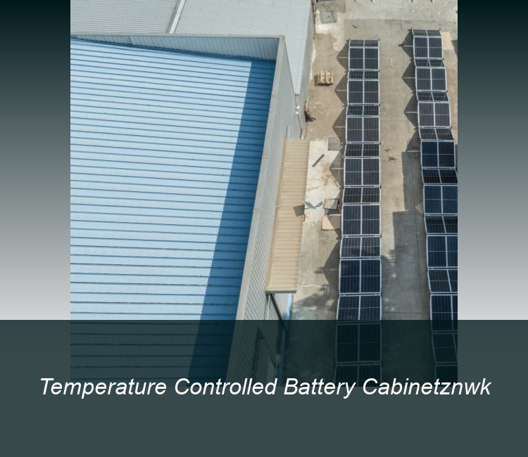 Temperature Controlled Battery Cabinetznwk