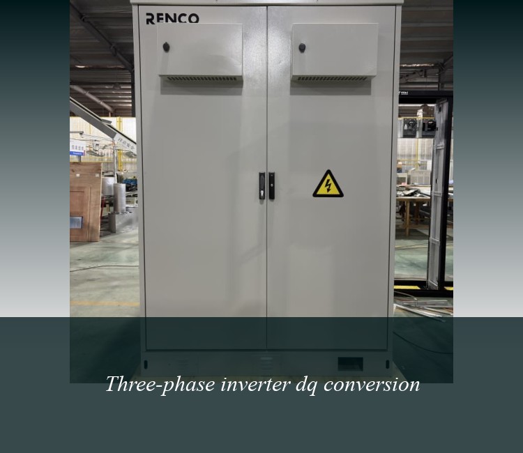 Three-phase inverter dq conversion