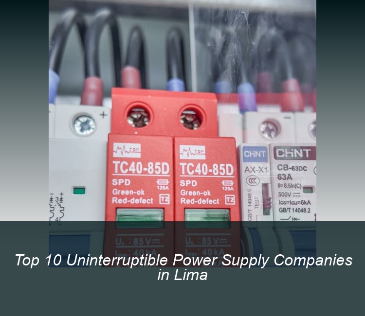 Top 10 Uninterruptible Power Supply Companies in Lima