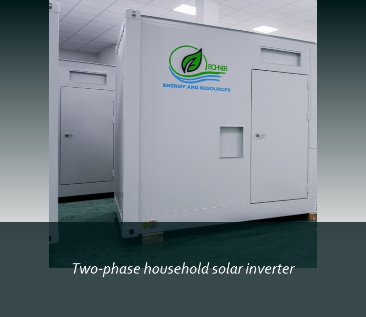 Two-phase household solar inverter