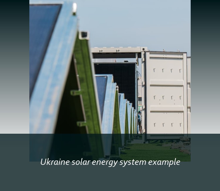 Ukraine solar energy system example