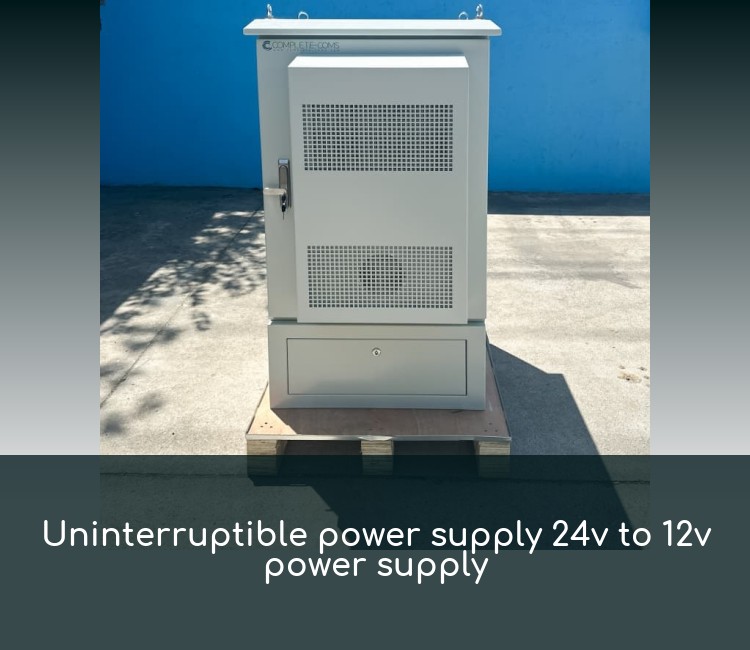 Uninterruptible power supply 24v to 12v power supply