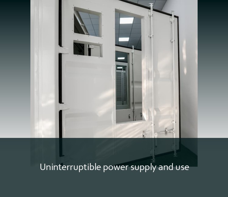 Uninterruptible power supply and use