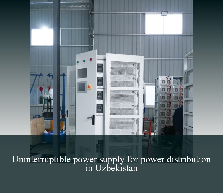 Uninterruptible power supply for power distribution in Uzbekistan