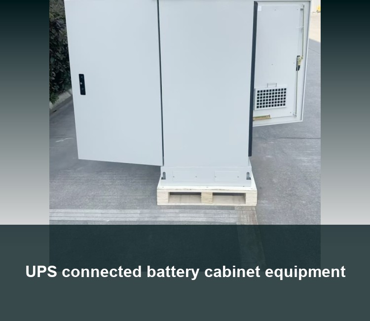 UPS connected battery cabinet equipment