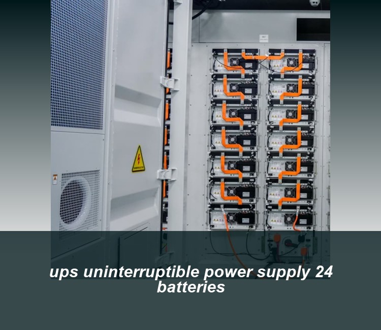 ups uninterruptible power supply 24 batteries